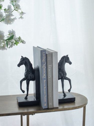 Держатели для книг Лошади, набор 2 предмета 13x10x27 см фото 9