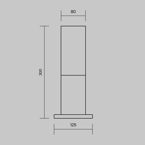 Ландшафтный светильник Outdoor O418FL-01GR фото 8
