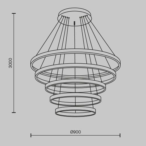 Подвесной светильник Maytoni MOD058PL-L200BK фото 13
