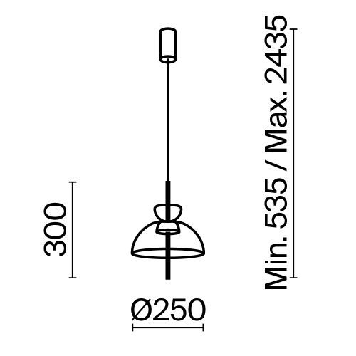 Подвесной светильник Maytoni MOD185PL-L6B3K2 фото 4