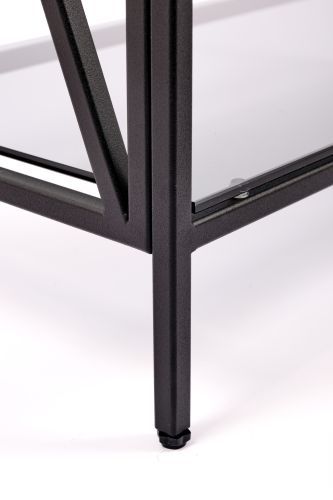 Консольный стол 1031-CB grey черный муар AllConsoles 100x35x80 фото 7