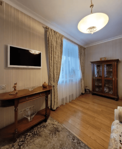 HTHR2-M Консоль деревянная с ящиком, цвет орех 80*40*120 см фото 8