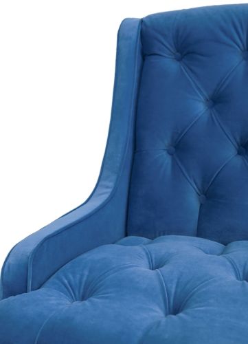 Двухместный диванчик SOMMET BLUE синий фото 5
