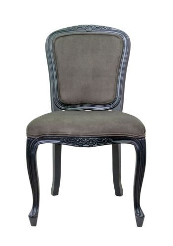 Стул мягкий Gran Bgrey, серый