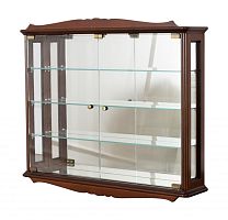 Витрина настенная Classic 45 Nogal Claro IDC 67*15*80 см / под заказ
