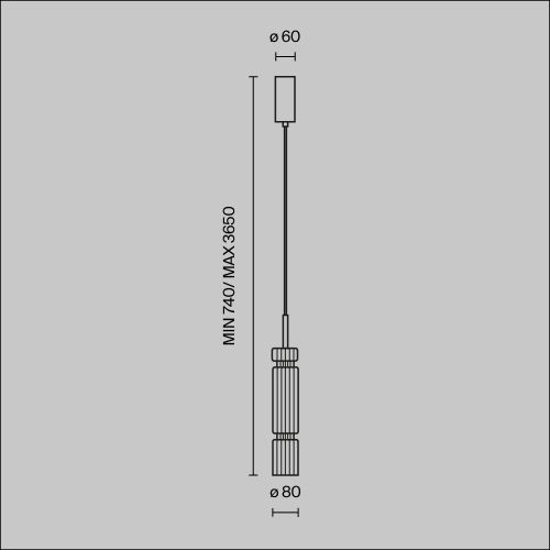 Подвесной светильник Maytoni MOD272PL-L12CH3K1 фото 19