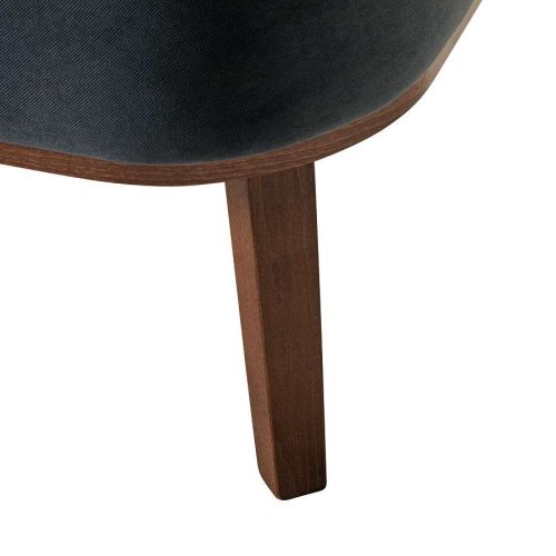 Диван в скандинавском стиле Diag grey 75*62*132 см фото 10