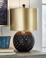 Металлическая настольная лампа Mareike L204214, Ashley Furniture