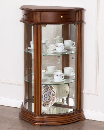 Витрина низкая 67 Nogal Claro IDC 100 × 35 × 65 см
