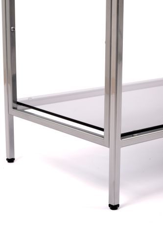 Консольный стол 1011-CS grey серебряный AllConsoles 100x35x80 фото 3
