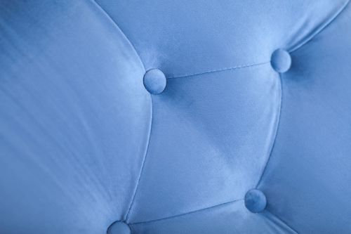 Банкетка большая в стиле прованс Kina middle light blue фото 3