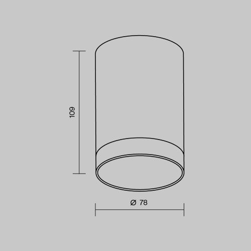 Уличный потолочный светильник Outdoor O500CL-L10W3K фото 7