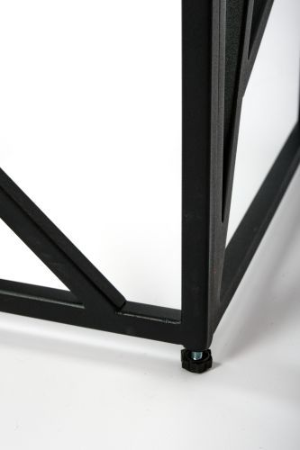 Консольный стол 1051-CB clear черный муар AllConsoles 100x35x80 фото 4