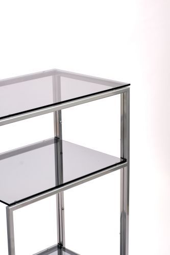 Консольный стол 1011-CS grey серебряный AllConsoles 100x35x80 фото 5