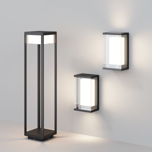 Уличный настенный светильник Outdoor O021WL-L10B3K фото 5