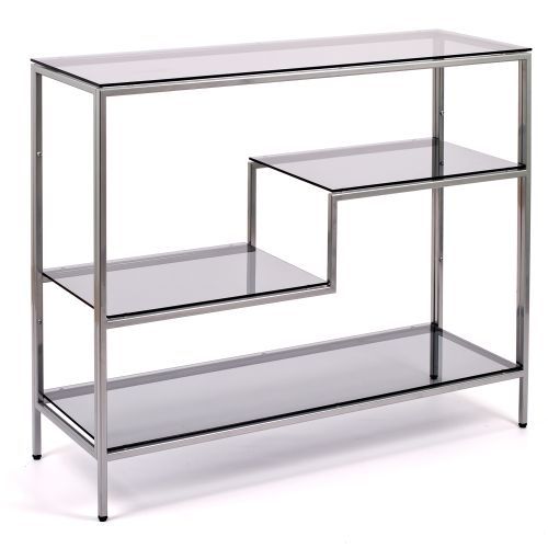 Консольный стол 1011-CS grey серебряный AllConsoles 100x35x80