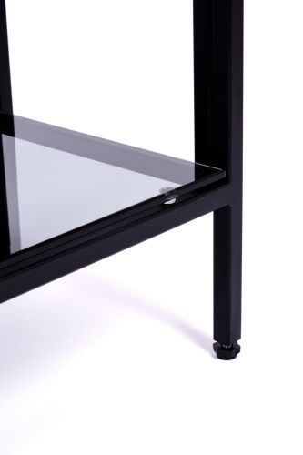 Консольный стол 1082-CB grey черный муар AllConsoles 100x25x80 фото 3