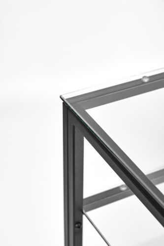 Консольный стол 1043-CB clear черный муар AllConsoles 80x35x80 фото 4
