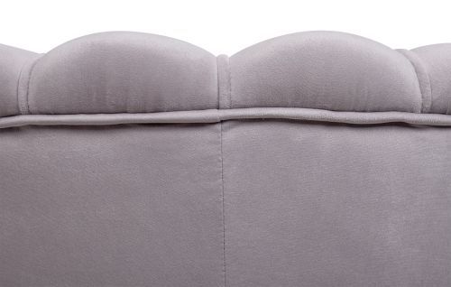 Кресло ракушка серое Pearl grey 75*75*85 см фото 6