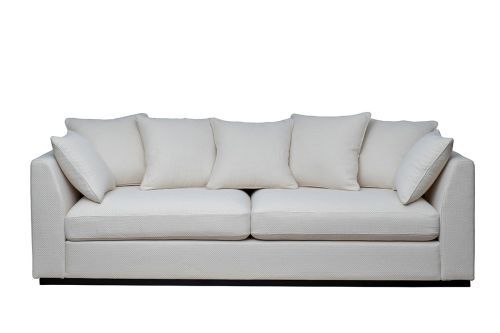 Диван Роберто(Roberto) трехместный, рогожка кремовый BOTEGA-SVBEG 250*100*90см