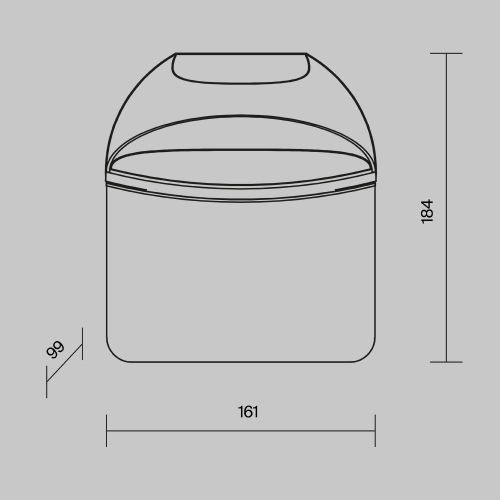 Уличный настенный светильник Outdoor O447WL-L7GF3K фото 15