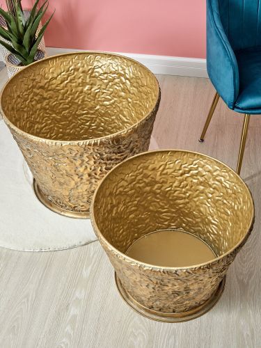 Столики интерьерные Гана, набор 2 предмета 66х66х49; 56х56х40см фото 3