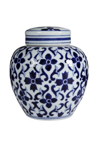 Ваза с крышкой 16x16x19см