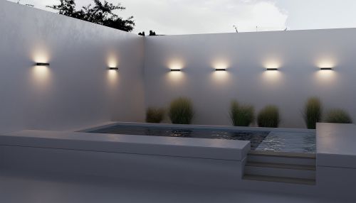 Уличный настенный светильник Outdoor O428WL-L20GF3K фото 9