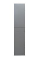 GD-10022-6 Шкаф Альто(Alto) пенал c вешалкой,цвет серый Кобальт, фасад глухой 50*57*228.5см