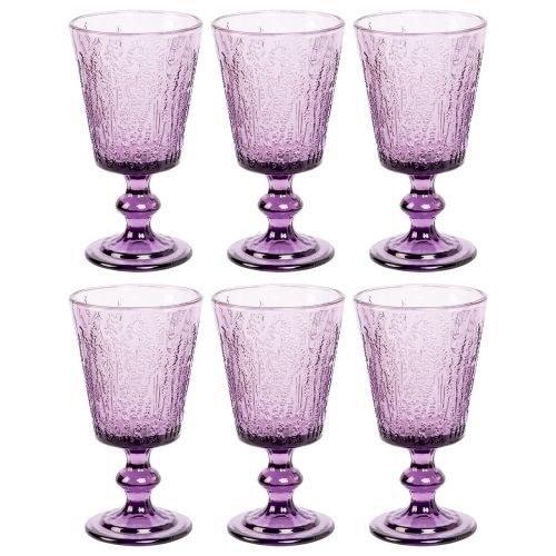 Комплект бокалов «Лавендер» (6 штук, аметист) фото 3