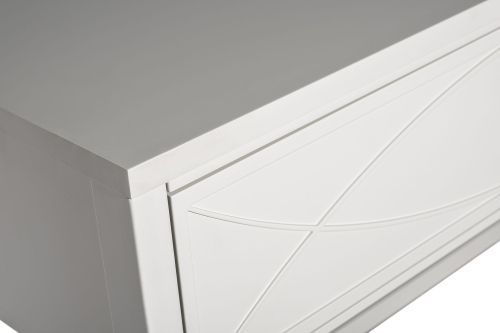 151SV-000011 Консоль бежевая 1 ящик 100*80*40см фото 6