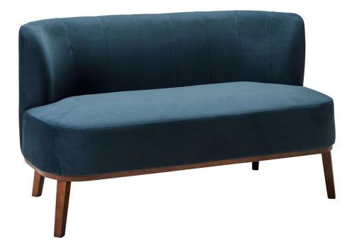 Диван в скандинавском стиле Diag blue 75*62*132 см фото 14