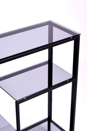 Консольный стол 1014-CB grey черный муар AllConsoles 80x25x80 фото 2