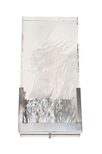 62GDW-930-200CH Бра хром, стекло прозрач. 14*h27см