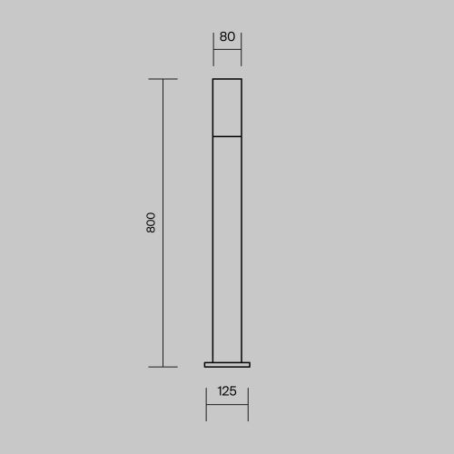 Ландшафтный светильник Outdoor O418FL-01B1 фото 8