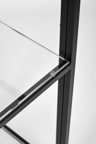Консольный стол 1011-CB clear черный муар AllConsoles 100x35x80 фото 5