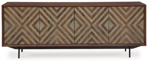 A4000577 Dreggan Комод-буфет акцентный, Ashley Furniture 193х40 h=77 см фото 2