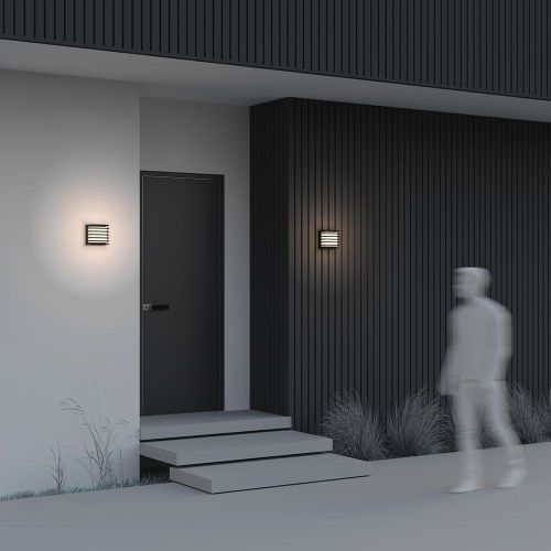 Уличный настенный светильник Outdoor O020WL-L10B3K фото 3