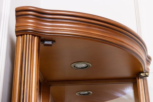 Угловая витрина 33 Cerezo IDC 140*50*50 см / под заказ фото 8
