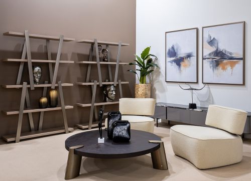 58DB-23052 Кресло ткань букле бежевое 85*79*69см фото 10