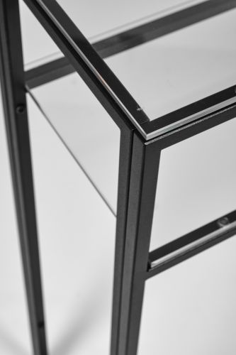 Консольный стол 1044-CB clear черный муар AllConsoles 80x25x80 фото 2