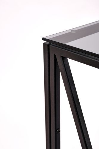 Консольный стол 1031-CB grey черный муар AllConsoles 100x35x80 фото 8
