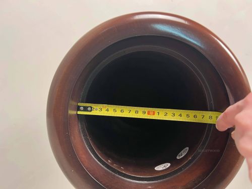 H024 Подставка для зонтов резная из массива красного дерева 65* Ø 26 см фото 3