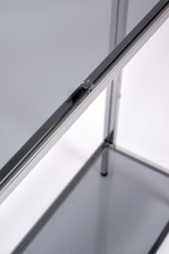 Консольный стол 1082-CS grey серебряный AllConsoles 100x25x80 фото 5