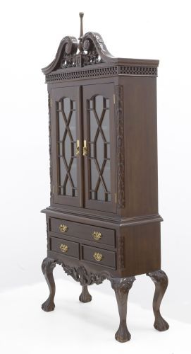 CT15 Книжный шкаф Чиппендейл 180*35*70 см фото 3