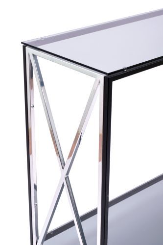 Консольный стол 1033-CB_S grey черный муар, серебряный AllConsoles 80x35x80 фото 8