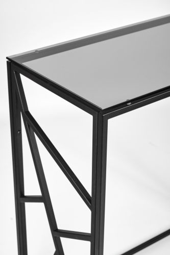 Консольный стол 1093-CB grey черный муар AllConsoles 80x35x80 фото 4