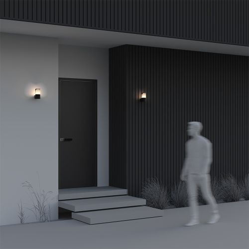 Уличный настенный светильник Outdoor O016WL-01B фото 10