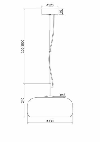 Подвесной светильник Maytoni MOD127PL-L6SG фото 4