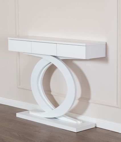  Консоль Cloe 660 Blanco mate Disemobel 85*28*114 см